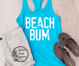 Beach Bum Tee Shirt or Tank Top