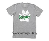 Solomon Cougars Tees Adult
