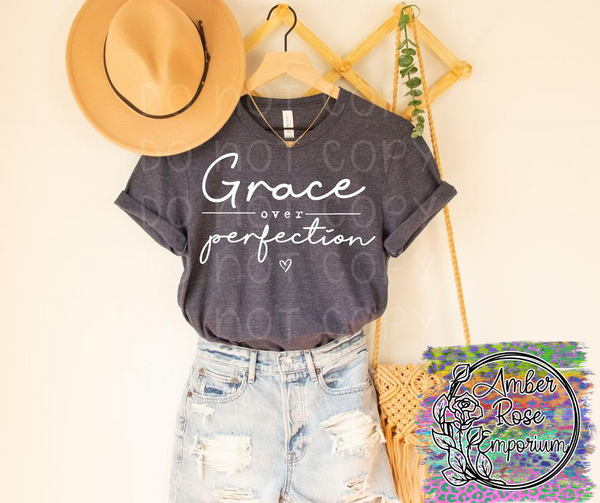 Grace over Perfection Tee, Tank or Hoodie