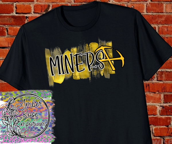 Pearce Miners Brush DesignTee or Hoodie YOUTH SIZES